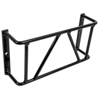 Griglia protettiva per fanale posteriore UNITRAILER, copertura fanale posteriore nera 260x125x70mm
