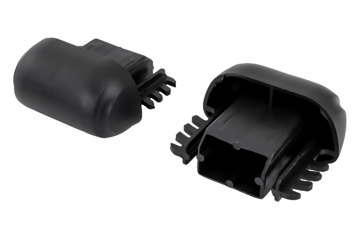 Portapacchi Eco Alubase 120 - portapacchi universale in alluminio per binari aperti