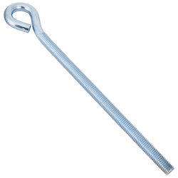 Gancio da cantiere DROMET HO M8x185 con estremità chiusa (occhiello)