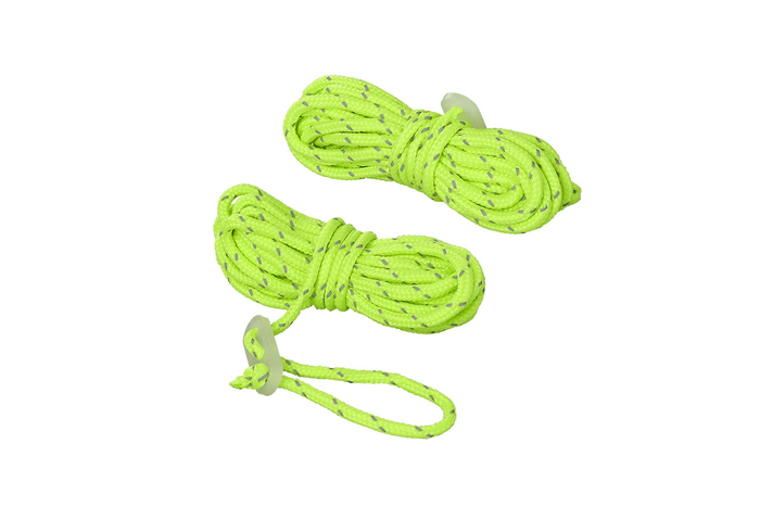 Set di quattro tiranti fluorescenti ProPlus 361802 per tenda da 4 m