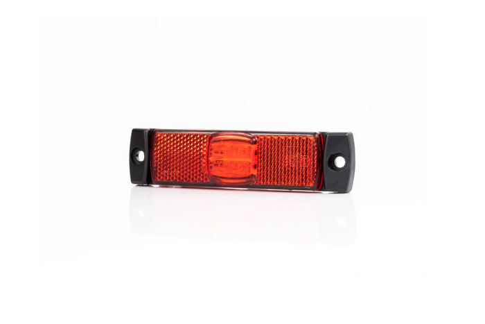 Faro di posizione a LED FRISTOM FT-017 C, rosso, universale