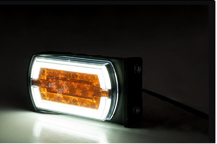 Faro anteriore a LED universale HORPOL CLEOfront LZD 2789/W1 con 3 funzioni