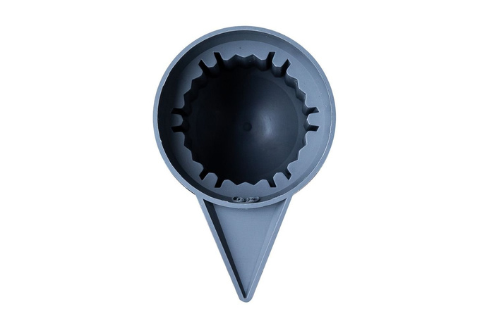 Coperchio a vite grigio alto F33 indicatore tir
