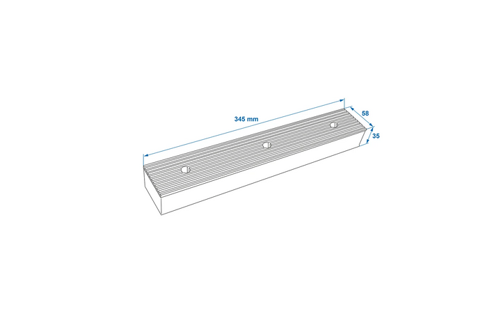 Paraurti/parafango in gomma ProPlus 345486 per rimorchio per barche da 345 mm