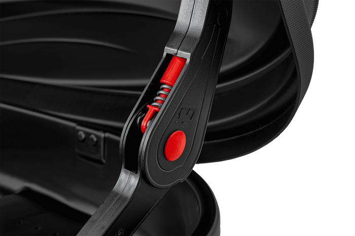 Box da tetto Inter Pack Stella 370, nero opaco