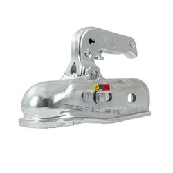 Gancio a sfera STEELPRESS BC-1700A per rimorchio da 1700 kg con timone tubolare da 45 mm