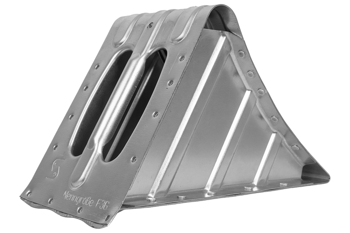 cuneo per ruote KNOTT G36 h: 150mm in metallo