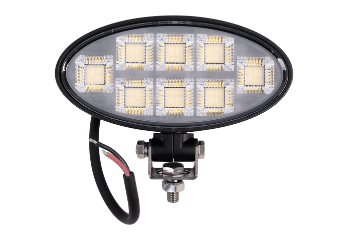 Faro da lavoro a LED con riflettore TT TECHNOLOGY NERO TT.13417 160xLED 8900lm ovale