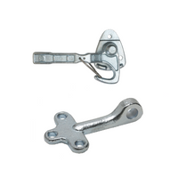 Gancio di traino destro con gancio WINTERHOFF WV 10-R + WVG 10-A chiusura completa laterale del rimorchio