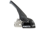 Gancio a sfera KNOTT KS30 con stabilizzatore per rimorchio da 3000 kg con timone tubolare da 50 mm