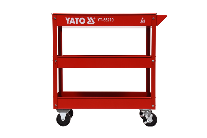 Carrello da officina a 3 livelli YATO YT-55210, mobiletto da officina, 130 kg, 79,5x79x37 cm