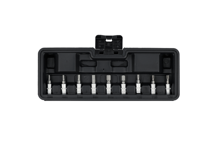 Set di chiavi dinamometriche YATO da 1/4" 5–25 Nm, 11 pezzi