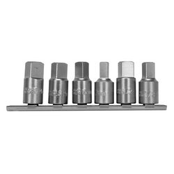 Set di chiavi a bussola per tappi dell'olio YATO YT-05997 3/8'' 6 pezzi