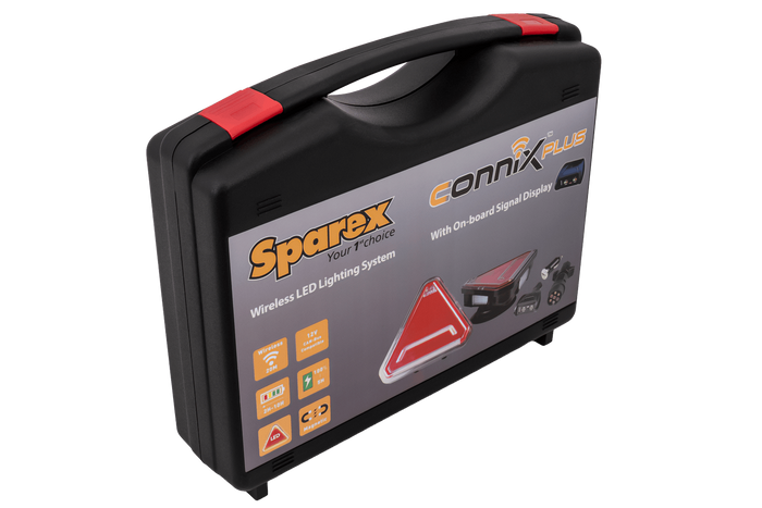 Fanali posteriori a LED SPAREX CONNIX PLUS S.162710 6 funzioni sinistra+destra, wireless, magnetici