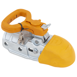 Gancio a sfera STEELPRESS BC-3500E-00-02+SD per rimorchio da 3500 kg con barra di traino in ghisa da 60,5 mm