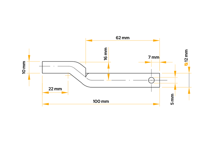 Bullone cerniera laterale rimorchio WINTERHOFF BSCHG 10-14-E