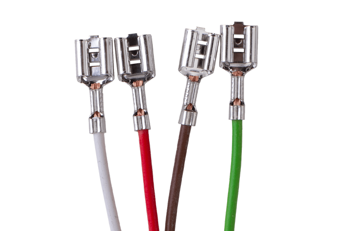 Cablaggio rimorchio per impianto elettrico MANTES 4m spina 7PIN connettori 6.3