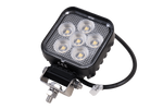 Faro da lavoro a LED con riflettore TT TECHNOLOGY NERO TT.13324 24xLED 1920lm quadrato