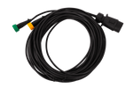 Impianto elettrico MANTES, cablaggio rimorchio, 7m, spina 7PIN, 2x baionette 5PIN