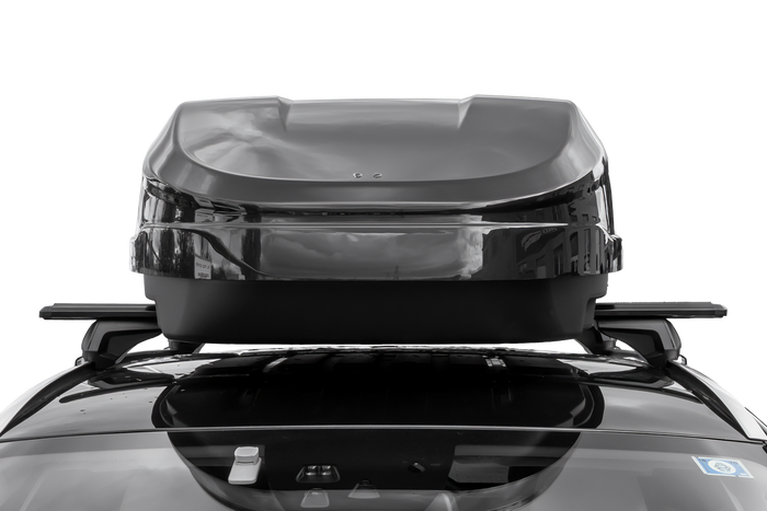 Box da tetto Inter Pack Monsun PRO M, nero metallizzato