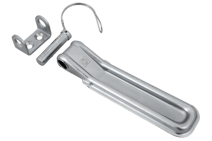 Cerniera laterale con maniglia e bullone WINTERHOFF BSCH 10-17-220+BSCHG 10-17-B+BSCHG 10-17-B montaggio laterale rimorchio completo