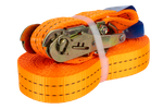Cinghia di fissaggio UNITRAILER arancione da 10 m/35 mm/2 t con tenditore