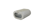 Connettore in alluminio per corde DROMET ZLA.4, manicotto per corde da 4 mm