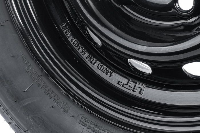 Ruota per rimorchio rinforzata LINGLONG TIRE 165/80 R13C 96/94N UNITRAILER RIM nero 4.5Jx13"H2 5x112 ET:30