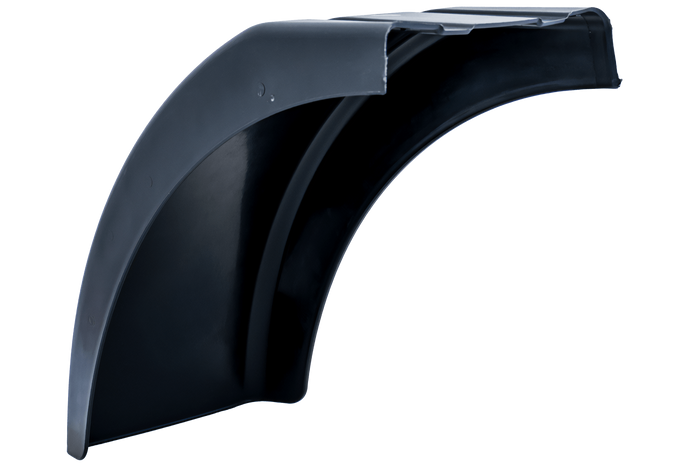 Parafango intermedio per rimorchio DOMAR DR1012202 passaruota 384/200mm sinistro