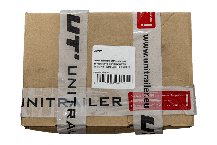 OUTLET TT Technology TT.12019T Fanali posteriori a LED con magnete + cablaggio a 7 pin da 7,5 m