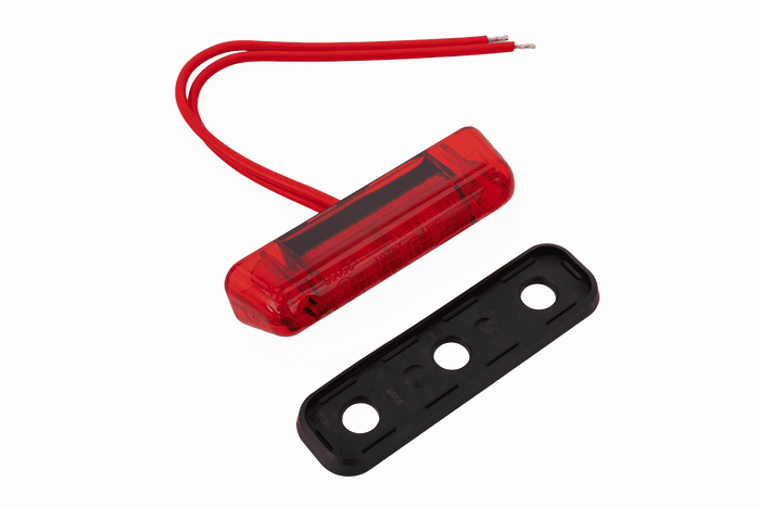 Lampada di segnalazione a LED FRISTOM FT-081, rossa, universale
