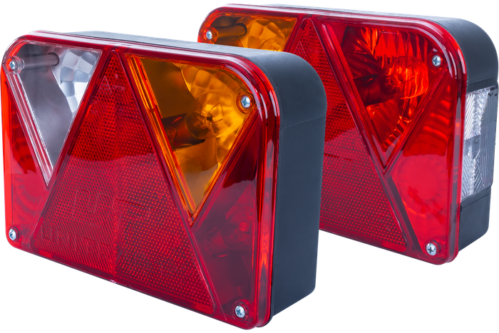 Fanali posteriori DOBPLAST DPT35 + cablaggio MANTES 7m 7 PIN