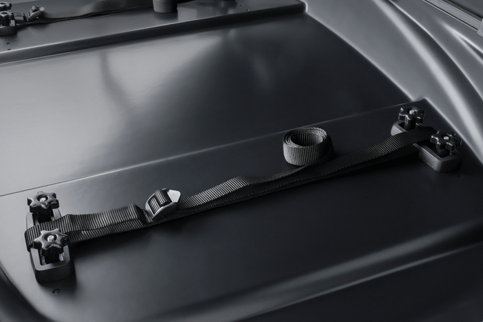 Box da tetto Inter Pack Stella 440, nero opaco