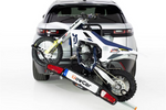 Towcar Balance - portamoto/bicicletta montato sul gancio di traino