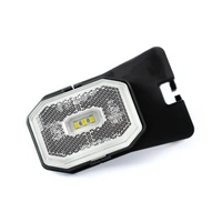 Faro di posizione universale a LED bianco FRISTOM FT-001 BI con supporto angolare