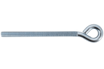 Gancio da cantiere DROMET HO M10x180 con estremità chiusa (a occhiello)
