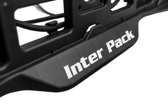 Portabici da gancio traino Inter Pack Quattro a 13 pin
