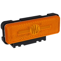 WAŚ W254 2033 Lampada di posizione a LED, arancione, universale, con supporto