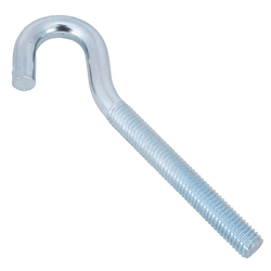 Gancio da cantiere DROMET HZ M8x100 con estremità aperta (piegata)