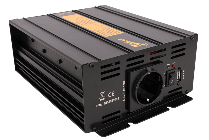 Convertitore di tensione 12V/230V (1000/2000W) KAMAR E1926