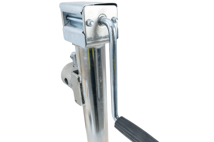 Supporto estendibile con adattatore UNITRAILER TJ5002+TJ5002A per rimorchio pianale da 1300 kg 560-940 mm