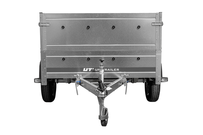 Rimorchio leggero 200x125 UNITRAILER GARDEN 201 KIPP con sponde BIS