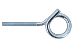 Gancio da cantiere DROMET HOH M10x140 con estremità oscillante