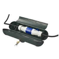 Alloggiamento per prolunga con lucchetto ProPlus 420356, scomparto di sicurezza per spina CEE