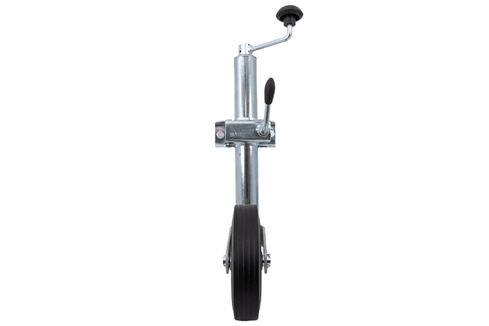 Ruotino di appoggio con morsetto UNITRAILER 150kg 48mm 505-730mm