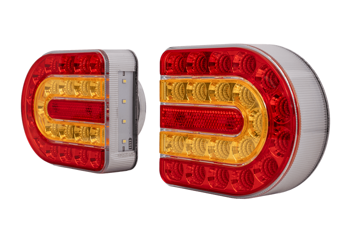 SPAREX CONNIX S.130977 Fanali posteriori a LED 4 funzioni sinistra+destra, wireless, magnetici