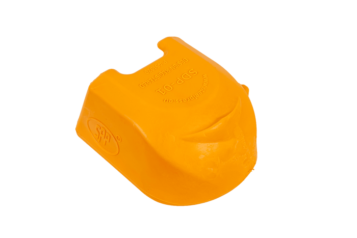 Copertura di sicurezza per il gancio di traino a sfera STEELPRESS SDP-01 Soft Dock con spazio per la spina