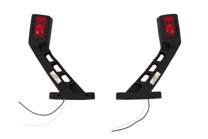 Set di due luci di posizione a LED TT TECHNOLOGY TT.12191, sinistra + destra, su braccio in gomma