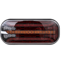 Fanale posteriore a baionetta LED FRISTOM FT-230, 6 funzioni, universale