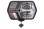 Faro anteriore a LED ASPÖCK LuxLED II con 7 funzioni, connettore DEUTSCH DT06-6S a 6 pin, lato destro.